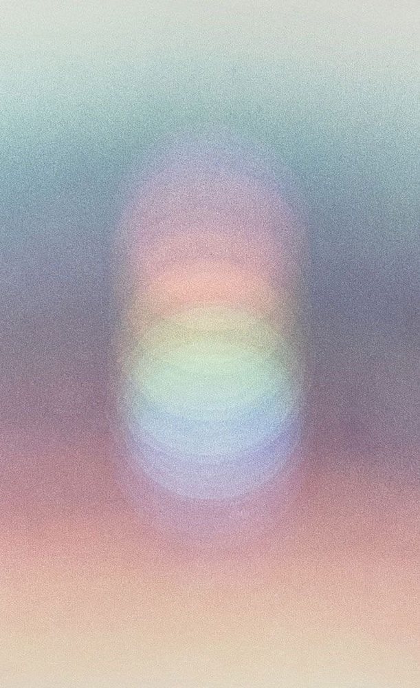 Aura de luz en tonos pastel
